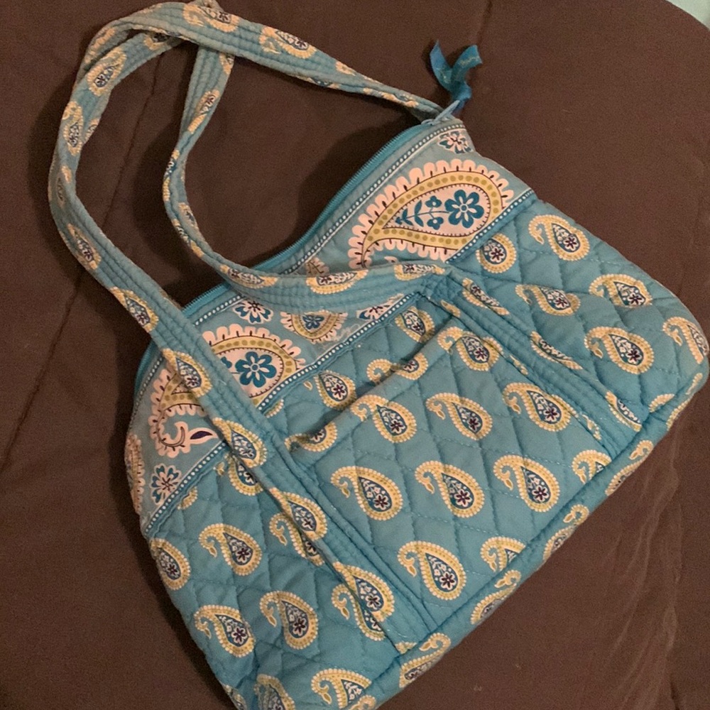 Blue and Green Vera Bradley Purse